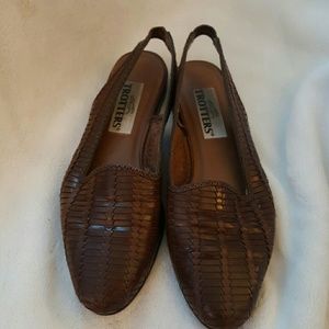 Trotters leather flats